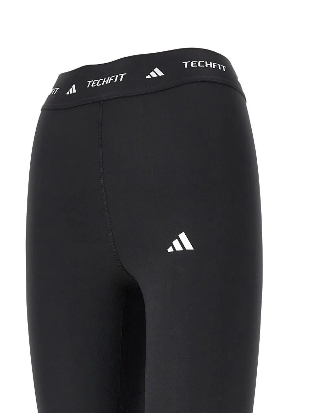 Adidas Originals Logo-print Leggings In Burgundy