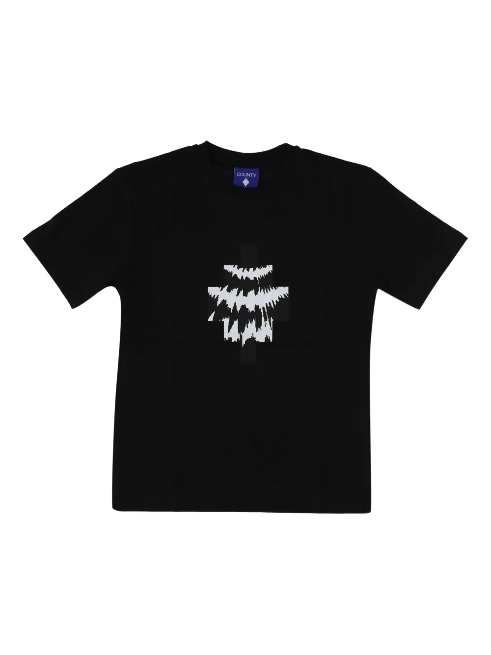 COUNTY OF MILAN KIDS graphic-print T-shirt - Nero