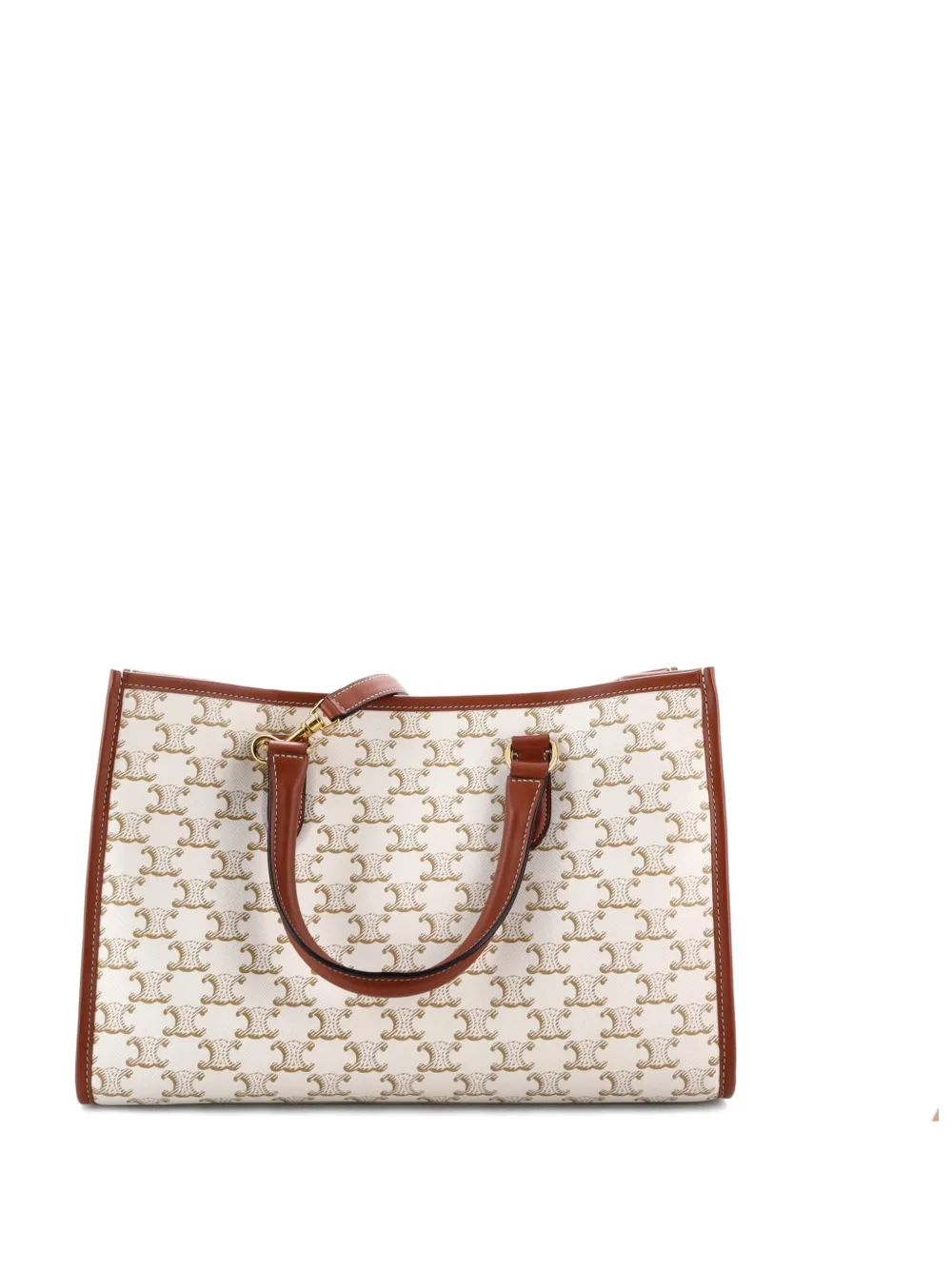 Celine Pre-Owned Horizontal Cabas Triomphe Coated Canvas Mini tote bag | Pre-Owned | Image 2