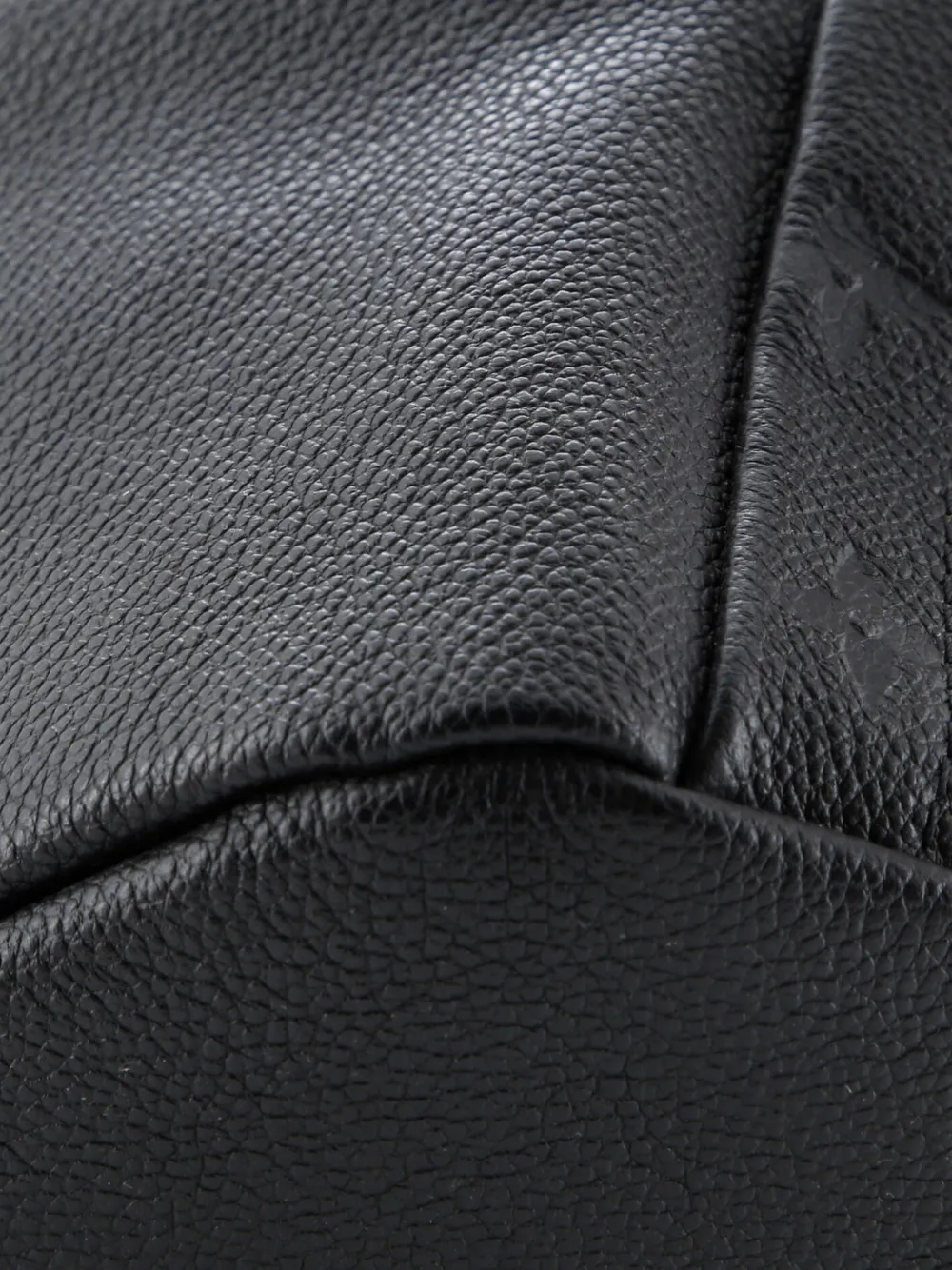 LOUIS VUITTON Pre-owned Sorbonne Monogram Empreinte Leather Backpack In Black