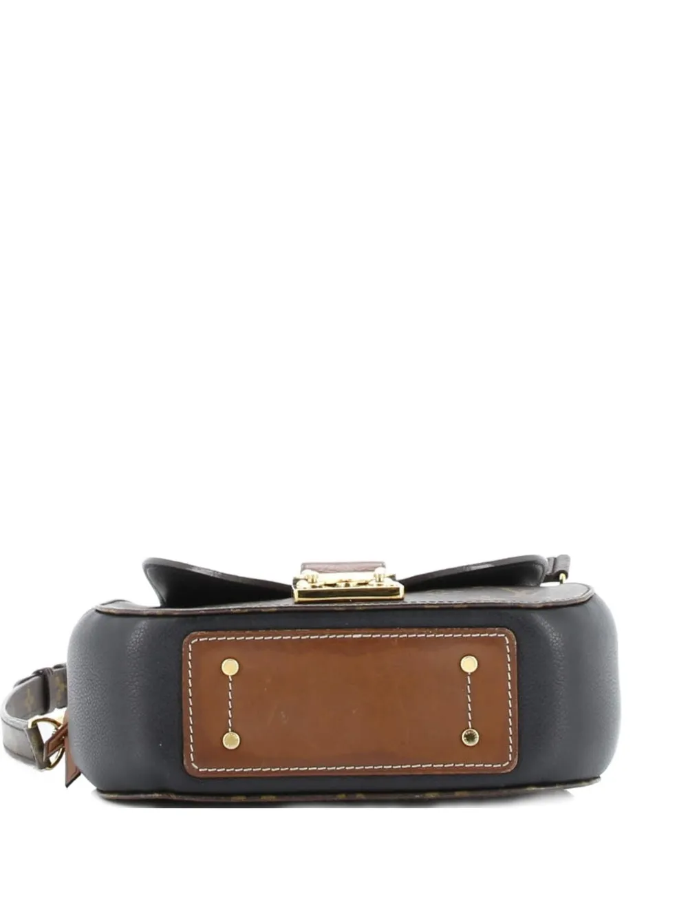 Pre-owned Louis Vuitton Eden Handbag Monogram Canvas Pm Crossbody Bag In Brown