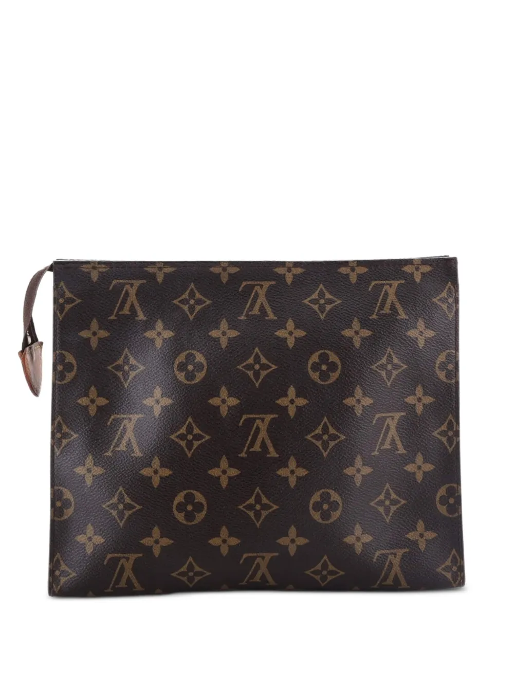 Louis Vuitton Pre-Owned Toiletry Pouch Monogram Canvas 26 clutch bag | Brown | Image 1