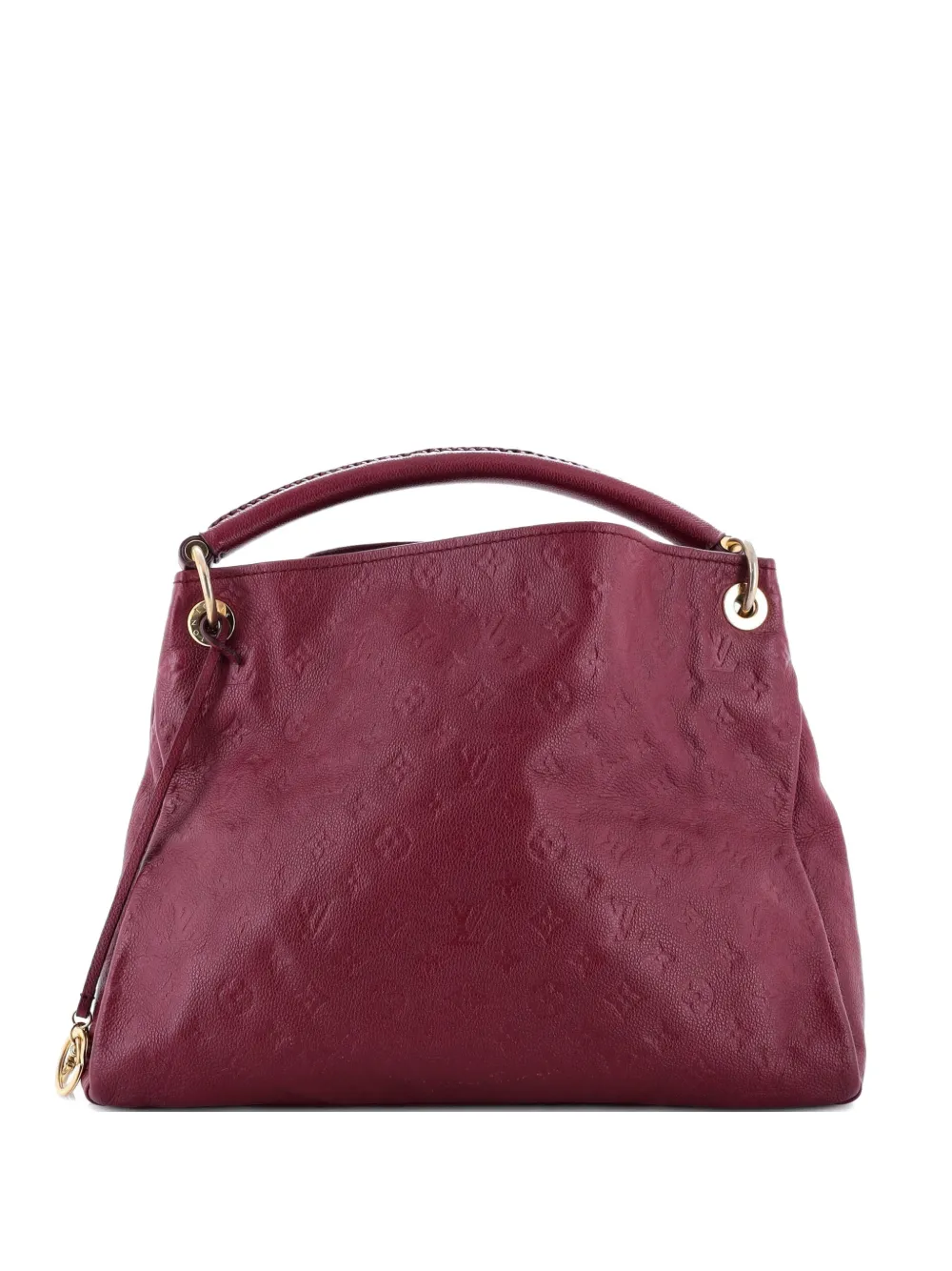 Louis Vuitton Pre-Owned Artsy Handbag Monogram Empreinte Leather MM hobo bag - Rosso