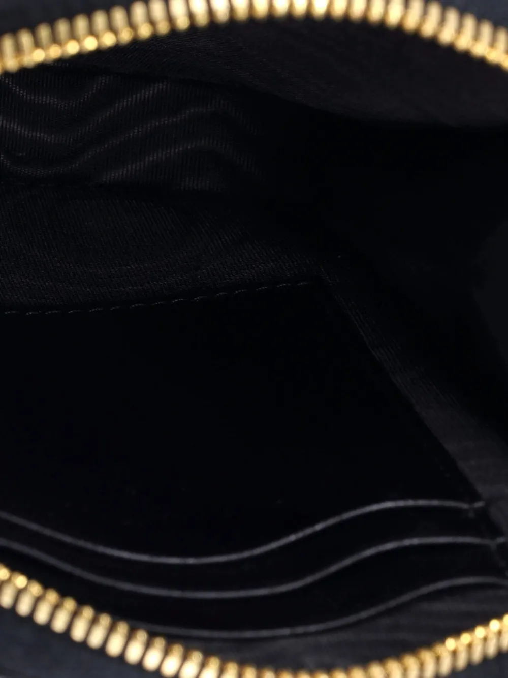 Pre-owned Dior Lady  Phone Holder On Chain Cannage Quilt Lambskin Crossbody Bag In Black