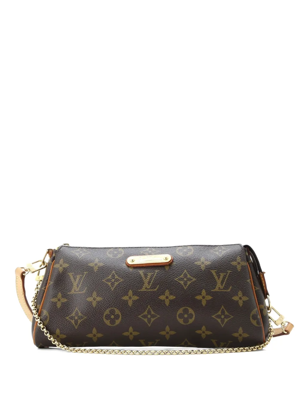Louis Vuitton Pre-Owned Eva Handbag Monogram Canvas clutch bag | Brown | Image 1