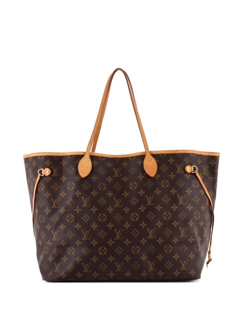 Pre-owned Louis Vuitton Neverfull Monogram Canvas Gm Tote Bag In Brown