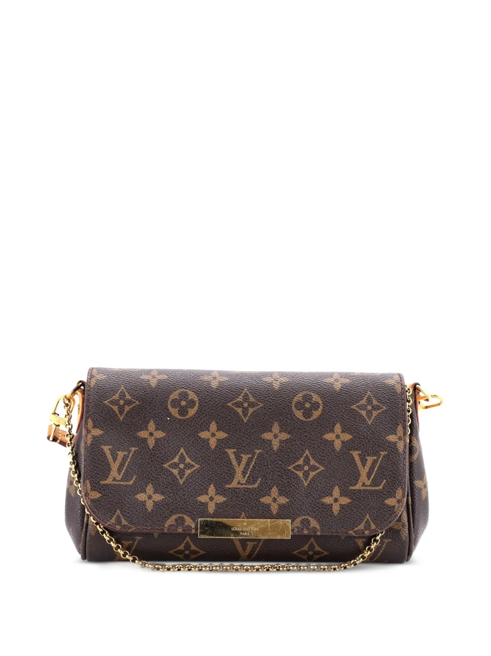Louis Vuitton Pre-Owned Favorite Handbag Monogram Canvas PM clutch bag | marrón | Image 1