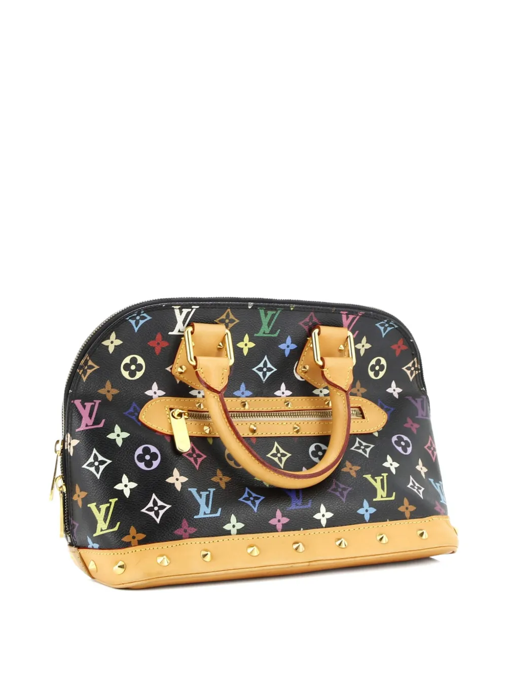 Louis Vuitton Pre-Owned Alma Handbag Monogram Multicolor PM satchel | Pre-Owned | Image 2