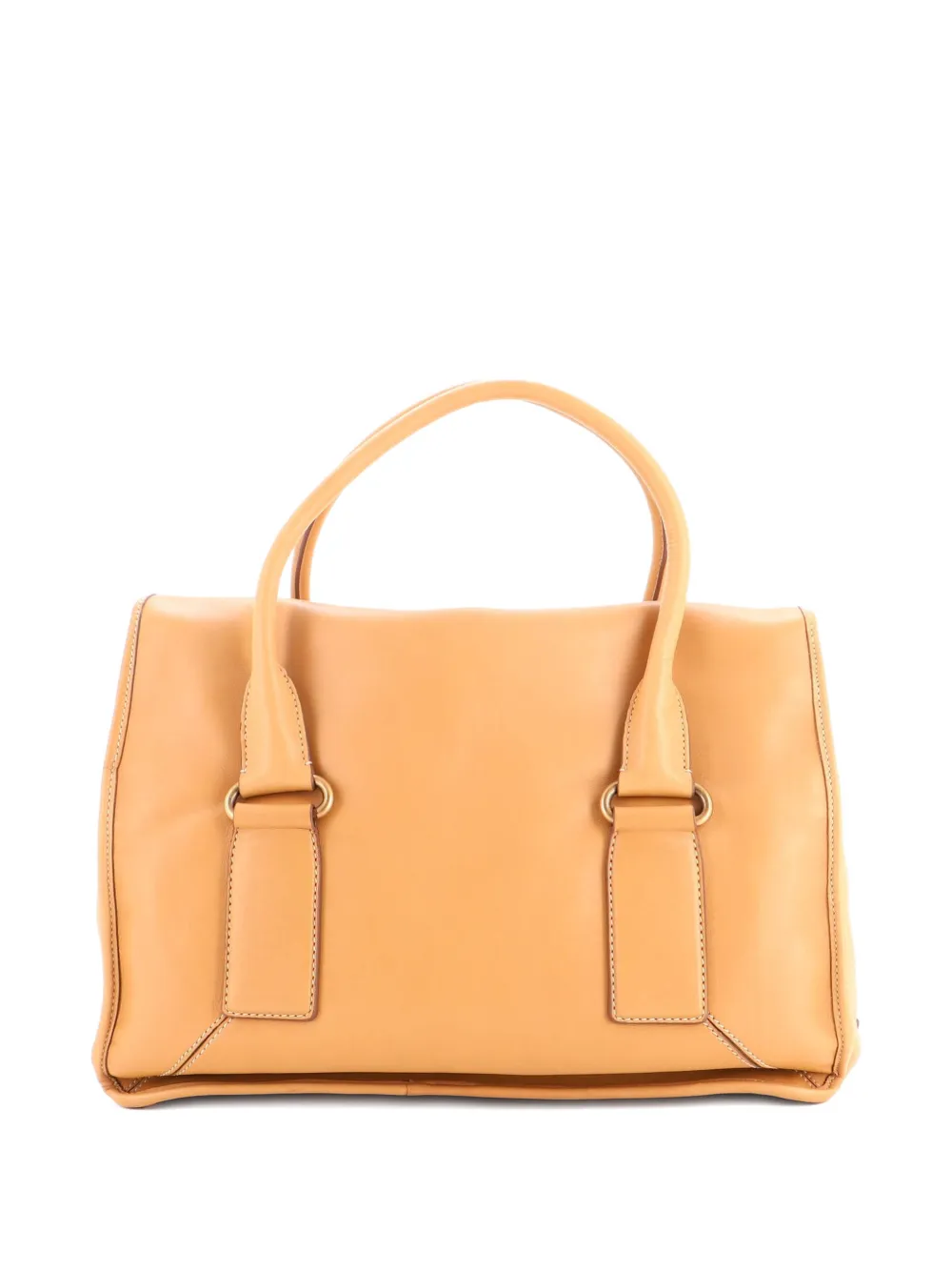 Prada Pre-Owned Pushlock Flap Leather Large tote bag | Pre-Owned | Image 2