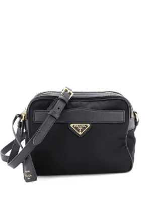 Prada Pre-Owned カメラバッグ キルティング テスート スモール