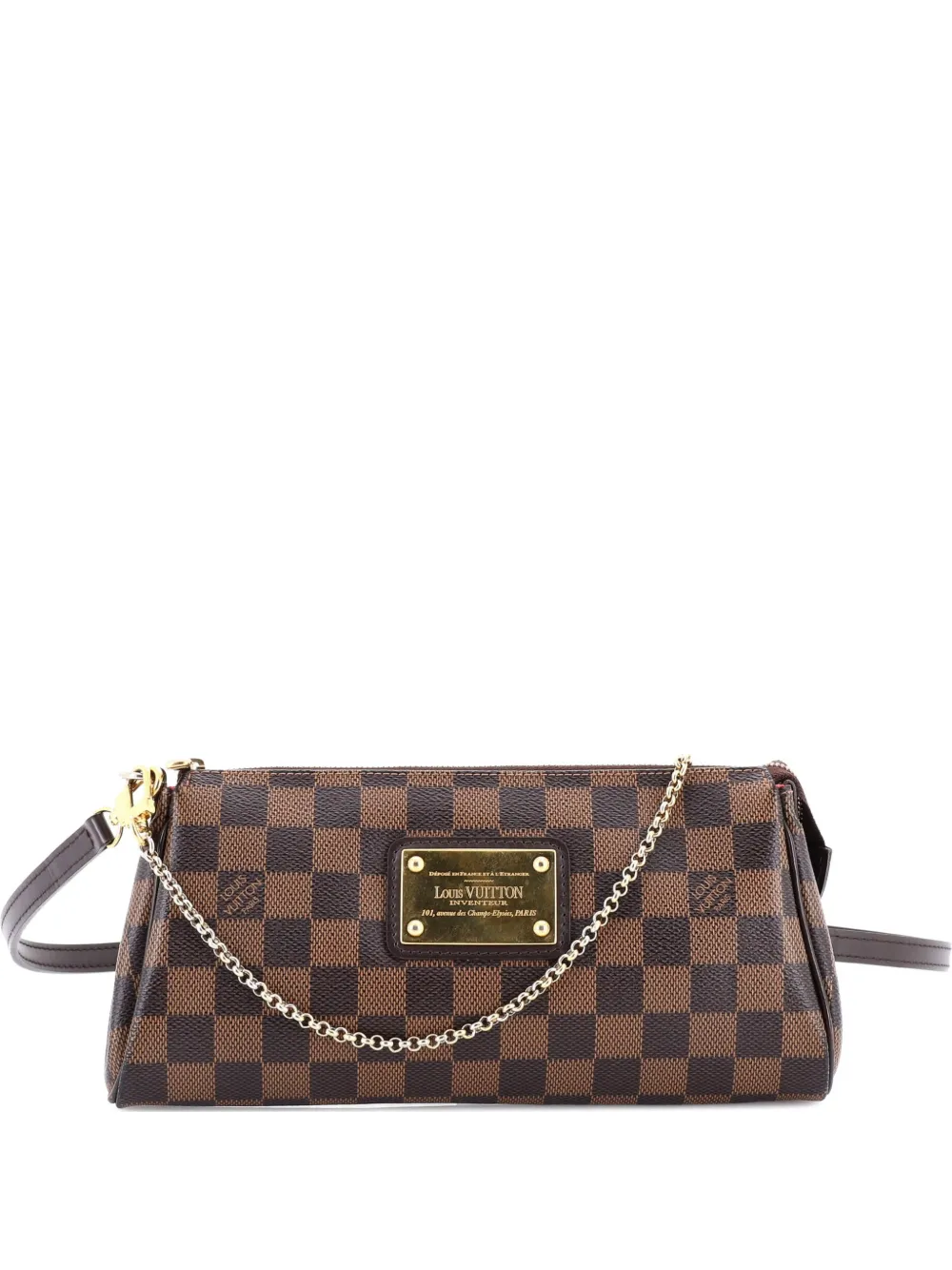 Louis Vuitton Pre-Owned Eva Handbag Damier clutch bag - Marrone