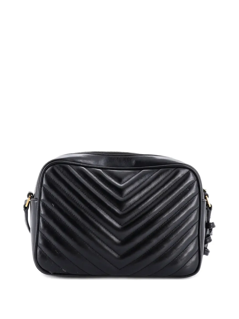 Lou Camera Bag Matelasse Chevron Leather Small Crossbody Bag
