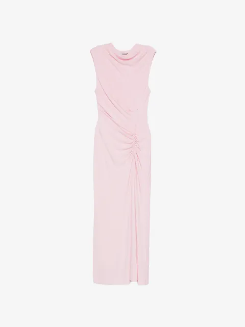 SIMKHAI Acacia draped midi dress