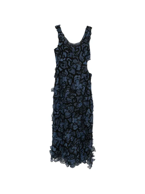 Simkhai midi floral lace dress