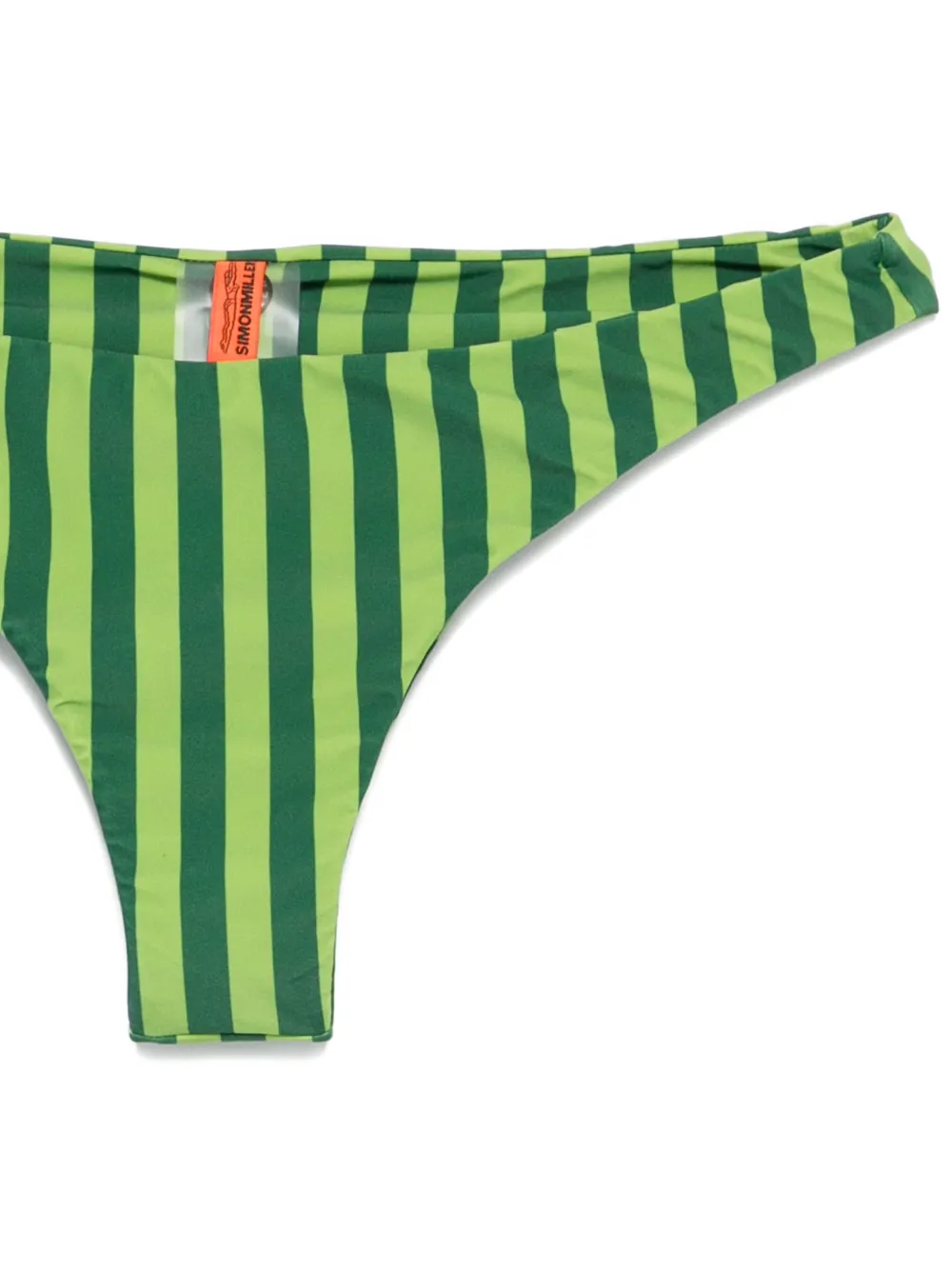  Simon Miller Bwai Striped Bikini Bottom - Green 