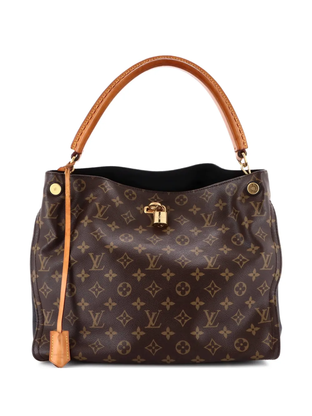 Louis Vuitton Pre-Owned Gaia Handbag Monogram Canvas hobo bag - Braun