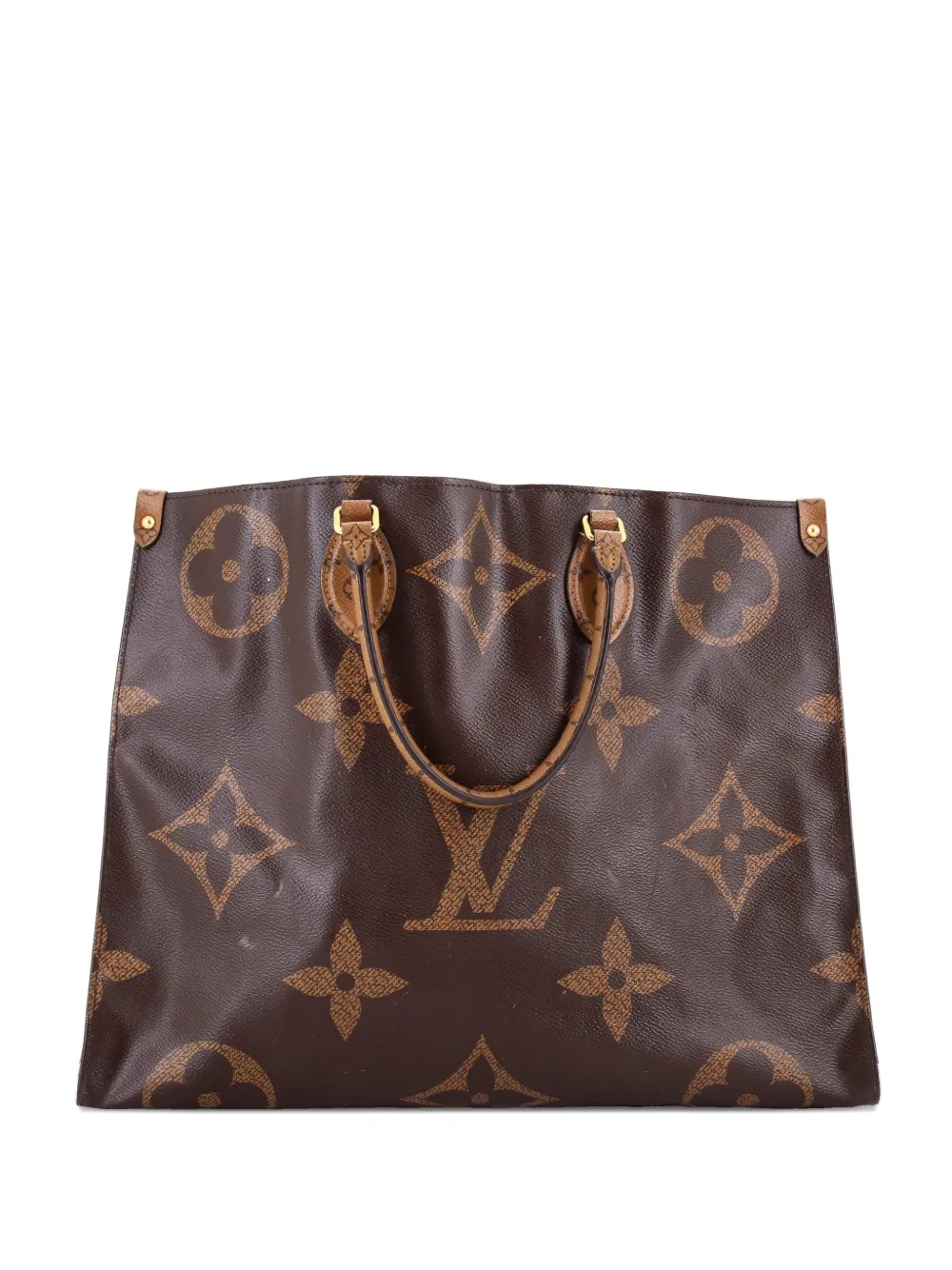 Louis Vuitton Pre-Owned OnTheGo Reverse Monogram Giant GM tote bag - Marrone
