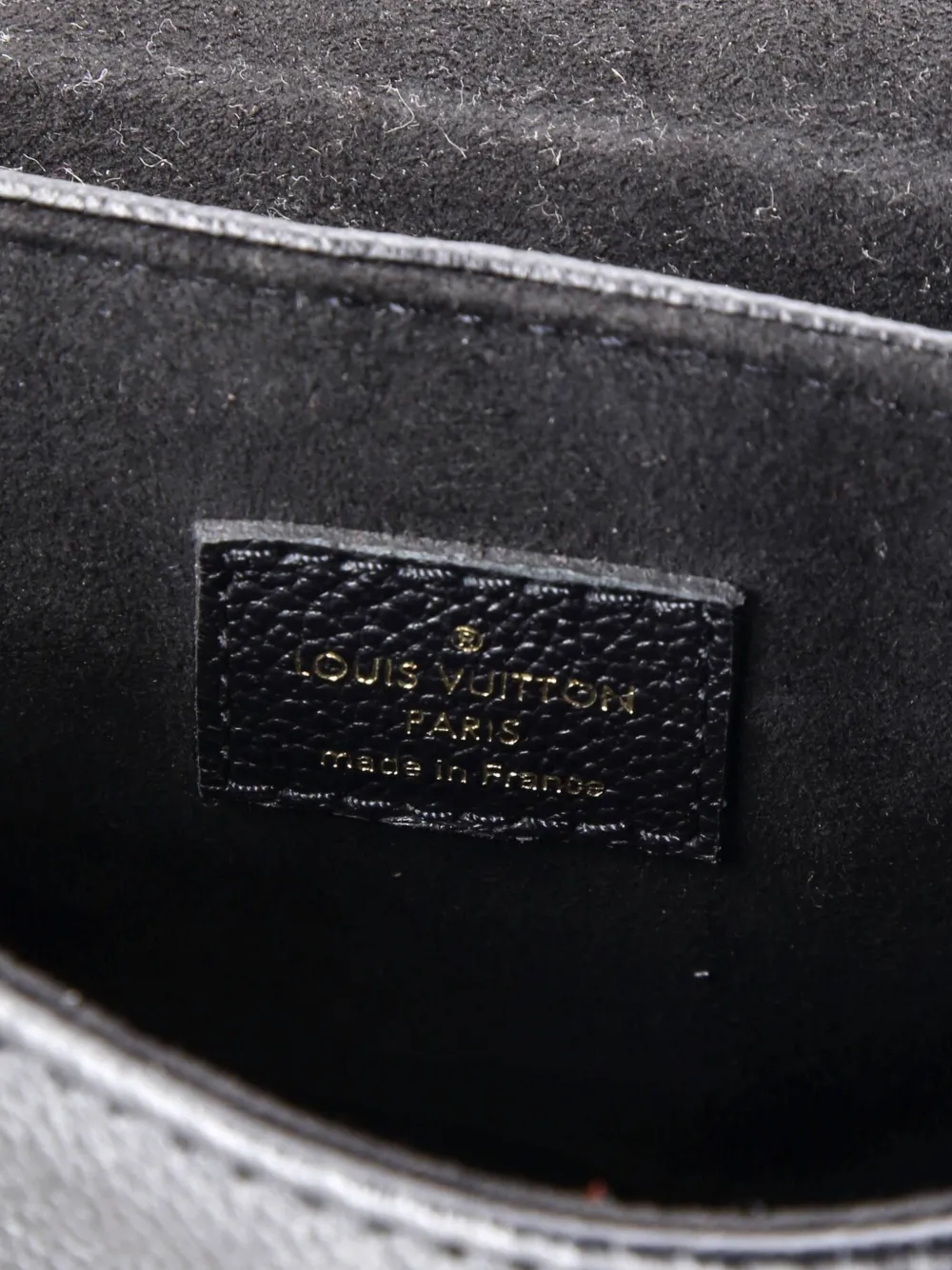 Pre-owned Louis Vuitton Tiny Monogram Empreinte Giant Backpack In Black