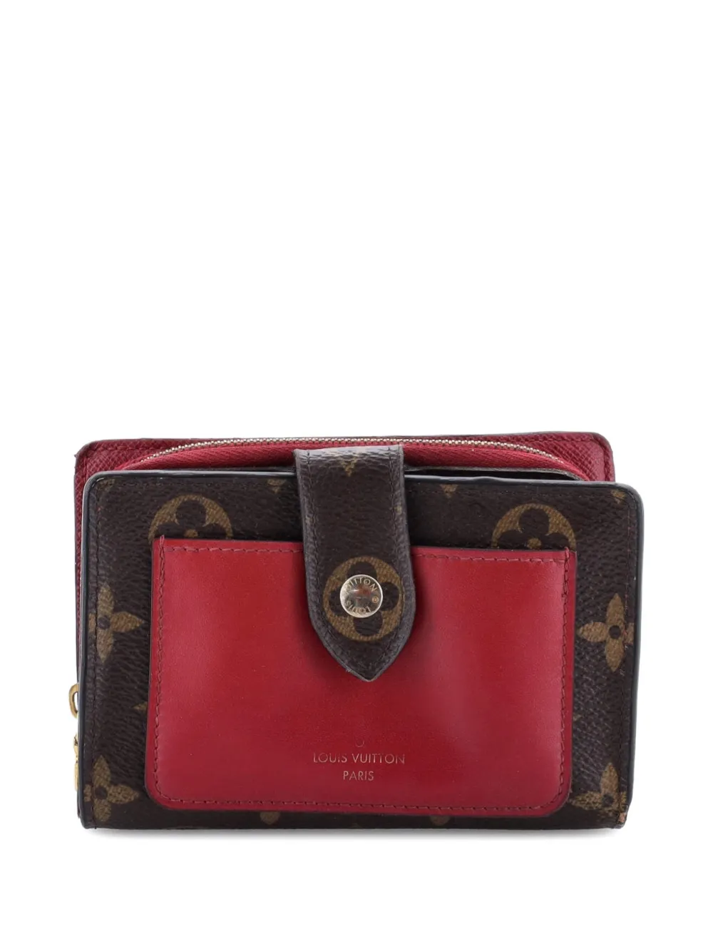 Louis Vuitton Pre-Owned Juliette Wallet Monogram Canvas and Leather small wallets - Rosso