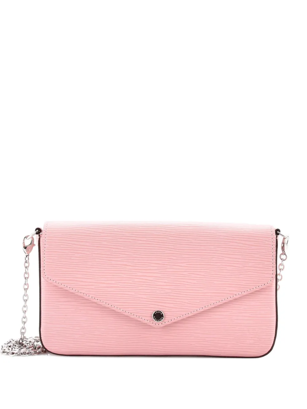 Pre-owned Louis Vuitton Felicie Pochette Epi Leather Crossbody Bag In Pink