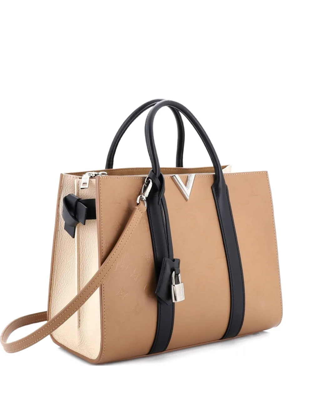 Louis Vuitton Pre-Owned Very Monogram Leather MM tote bag - Marrone