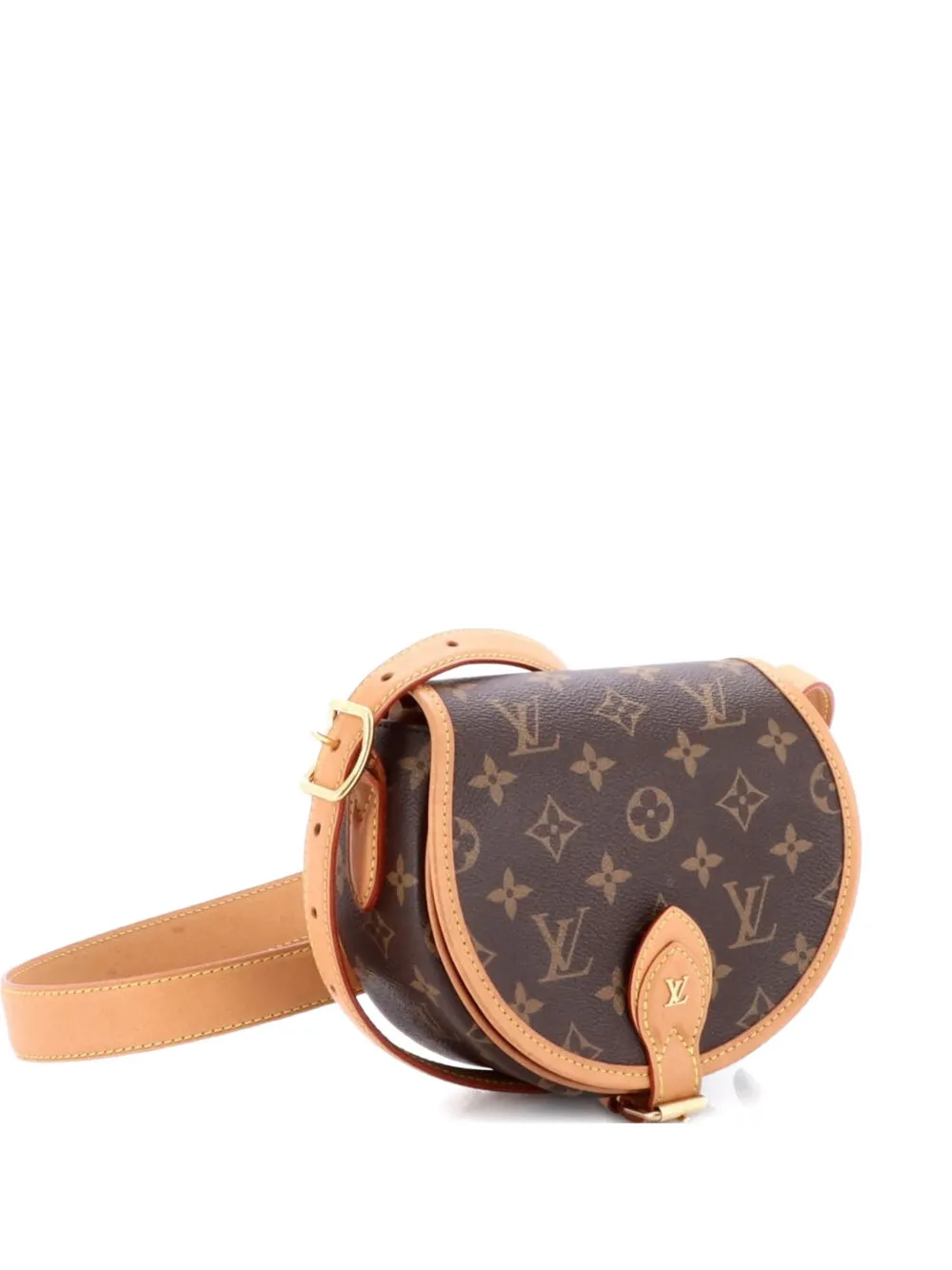 Louis Vuitton Pre-Owned Tambourin NM Handbag Monogram Canvas crossbody bag - Marrone