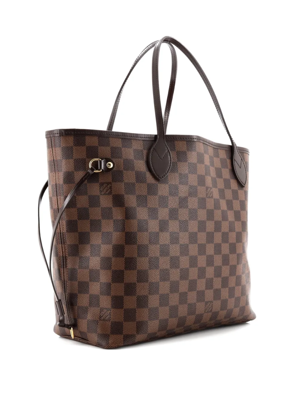 Pre-owned Louis Vuitton Neverfull Nm Damier Mm Tote Bag In Brown