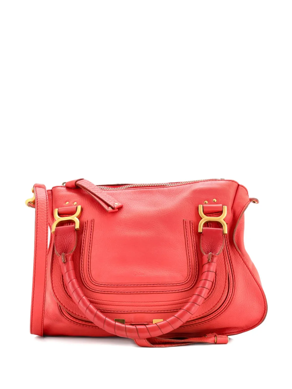 Chloé Pre-Owned Marcie Leather Medium satchel | Pink | Image 1