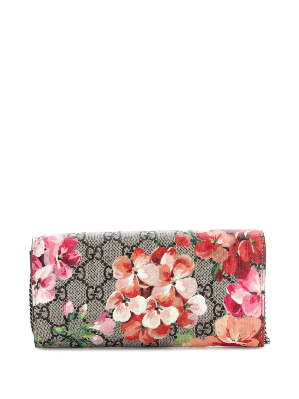 Gucci Pre-Owned Dionysus Chain Wallet Blooms Print GG Coated Canvas Long clutch bag | Estilos de archivo | Image 2