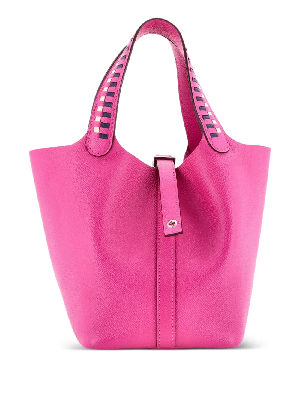 Hermès Pre-Owned bolsa bucket Picotin Lock Tressage Epsom PM | azul | Image 1