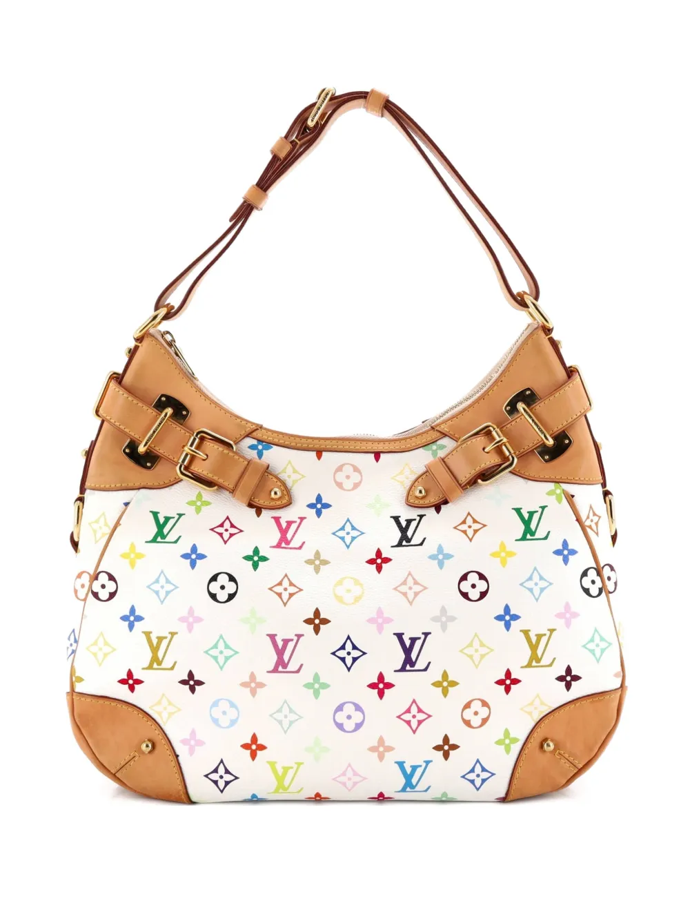 Pre-owned Louis Vuitton Greta Handbag Monogram Multicolor Hobo Bag