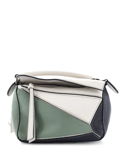 Loewe Pre-Owned Puzzle Bag Leather Mini crossbody bag