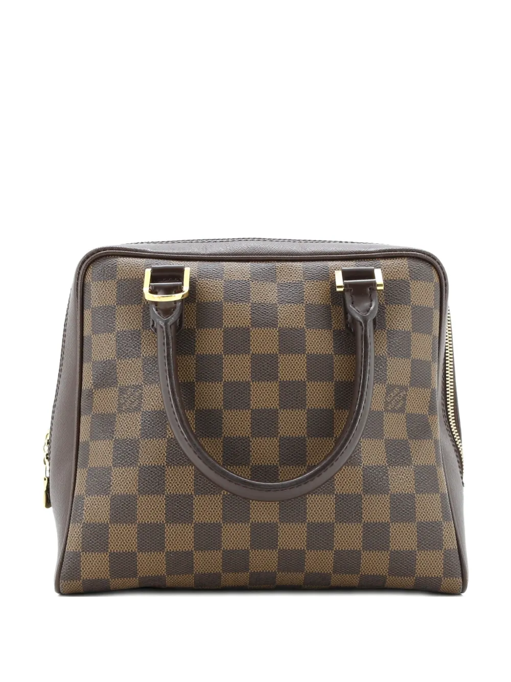 Louis Vuitton Pre-Owned Brera Handbag Damier satchel - Marrone