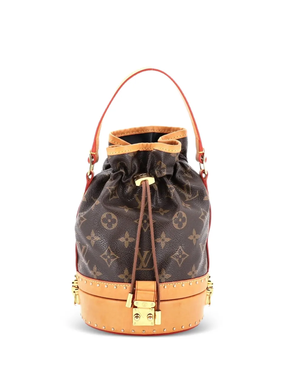 Louis Vuitton Pre-Owned Petit Noe Trunk Bag Monogram Canvas bucket bag - Marrone