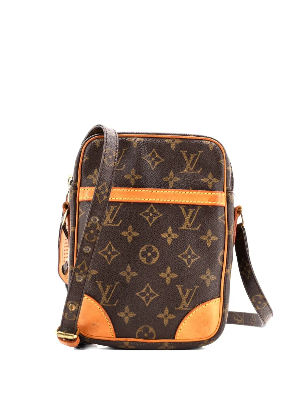 Louis Vuitton Pre-Owned Danube Handbag Monogram Canvas crossbody bag - Brown