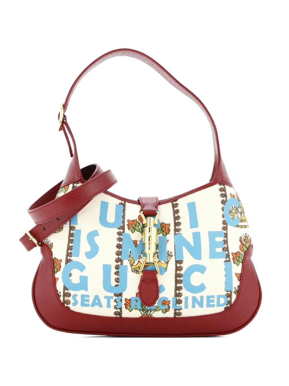 Gucci Pre-Owned 100 Jackie 1961 Limited Edition Canvas Small hobo bag - Multicolore