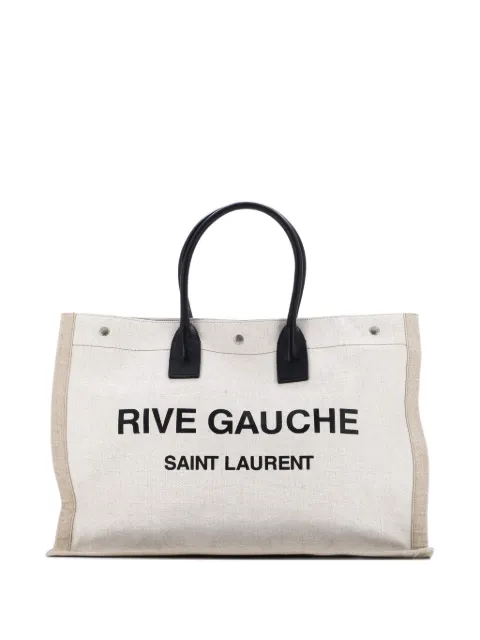 Saint Laurent Pre-Owned Rive Gauche Shopper Canvas Large tote bag