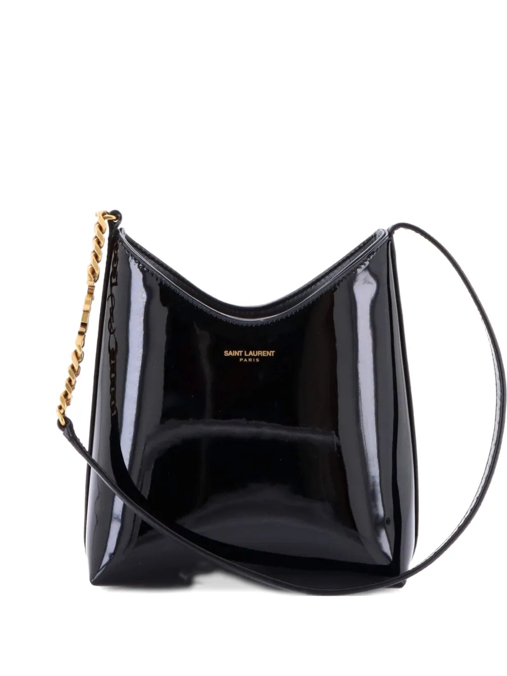 Saint Laurent Pre-Owned Rendez-Vous Patent Mini shoulder bag | negro | Image 1
