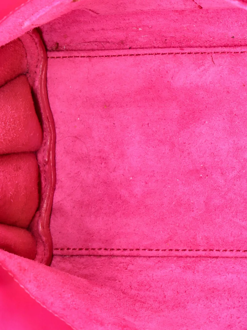 Pre-owned Saint Laurent Sac De Jour Bag Leather Nano Tote Bag In Pink