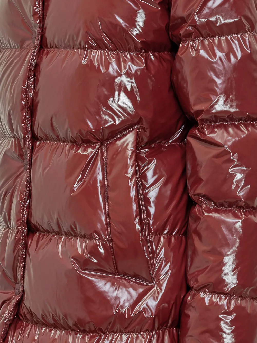 Herno Regenjas met capuchon Rood