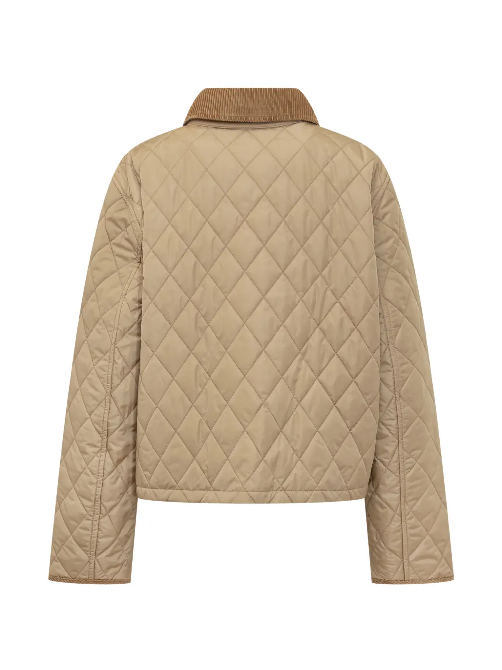  Burberry Quilted Corduroy Jacket - Neutrals 