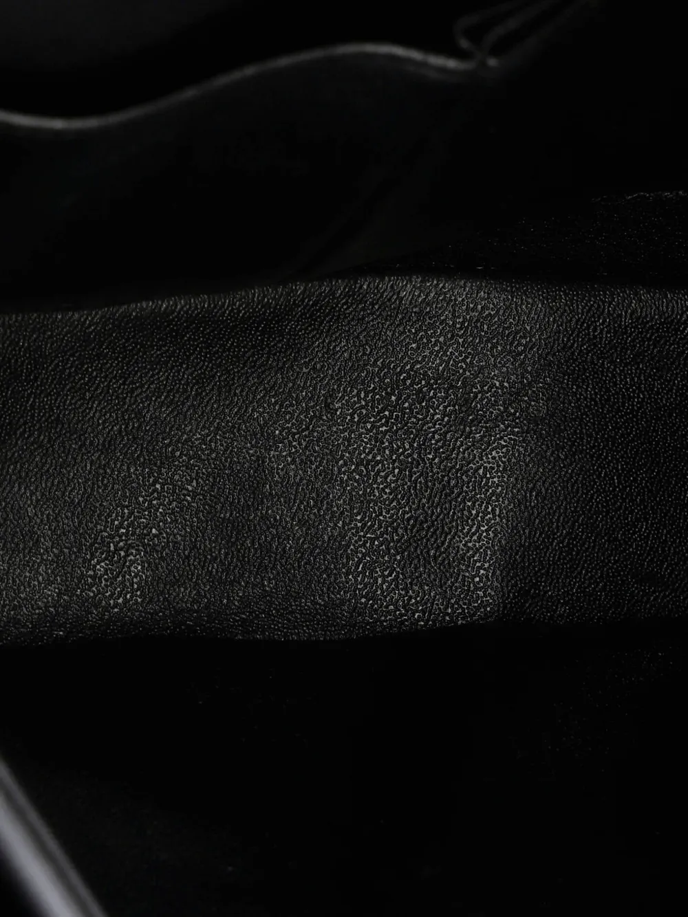 CHANEL Pre-owned Classic Double Flap Bag Quilted Patent Medium Shoulder Bag In Black