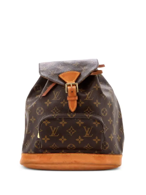 Louis Vuitton Pre-Owned Vintage Montsouris Monogram Canvas MM backpack