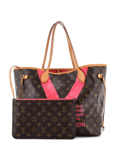 Louis Vuitton Pre-Owned Neverfull NM Limited Edition Cities V Monogram Canvas MM tote bag