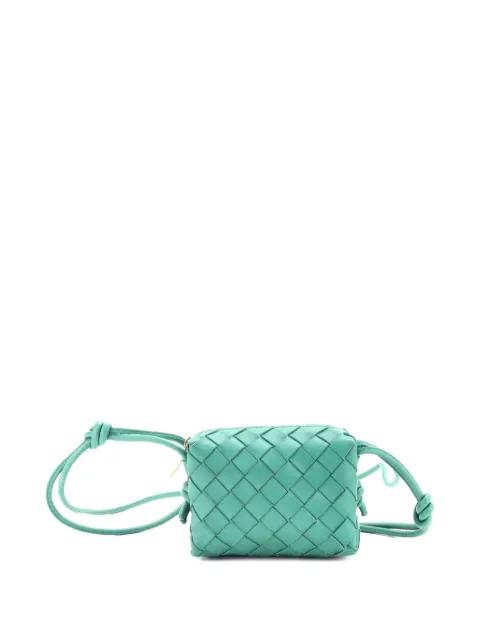Bottega Veneta Pre-Owned Loop Intrecciato Nappa Candy crossbody bag