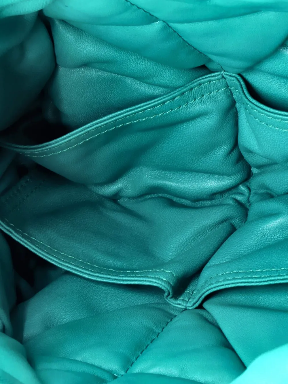 BOTTEGA VENETA Pre-owned Padded Lock Bag Maxi Intrecciato Leather Tote Bag In Blue