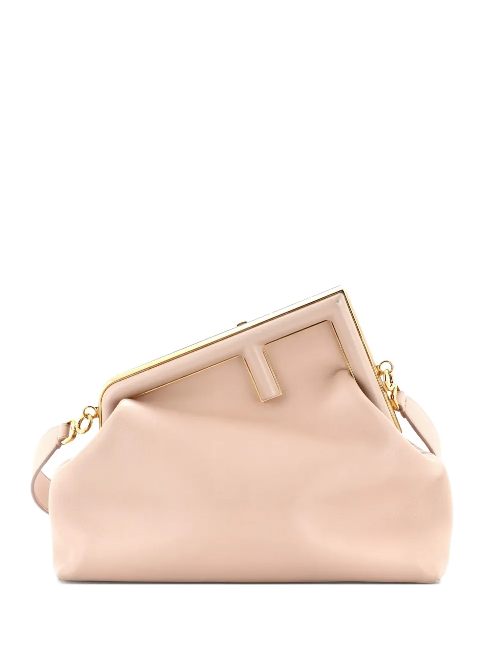 Fendi Pre-Owned First Bag Leather Medium clutch bag - Toni neutri