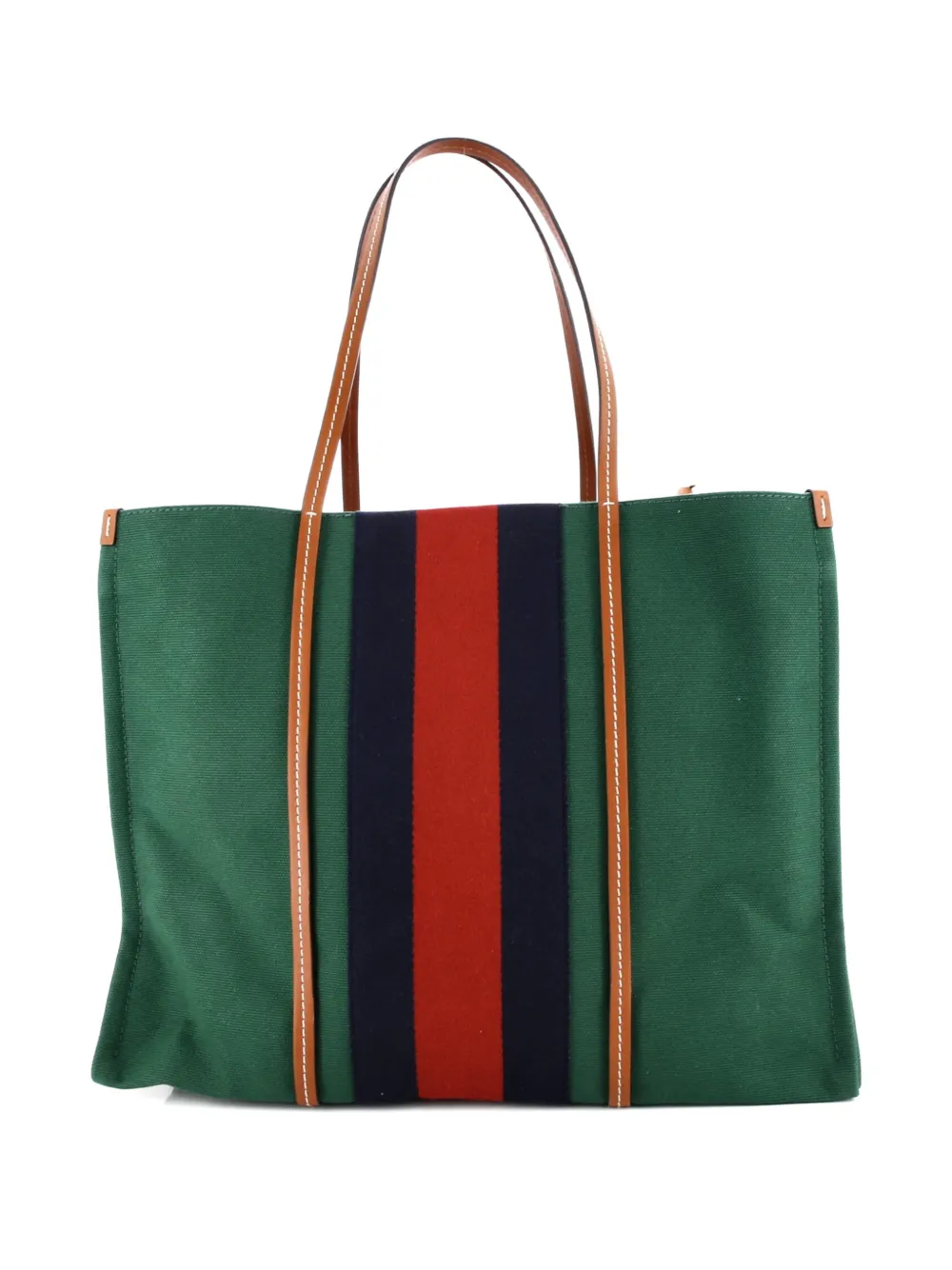 Gucci Pre-Owned Interlocking G Web Canvas Large tote bag | Estilos de archivo | Image 2