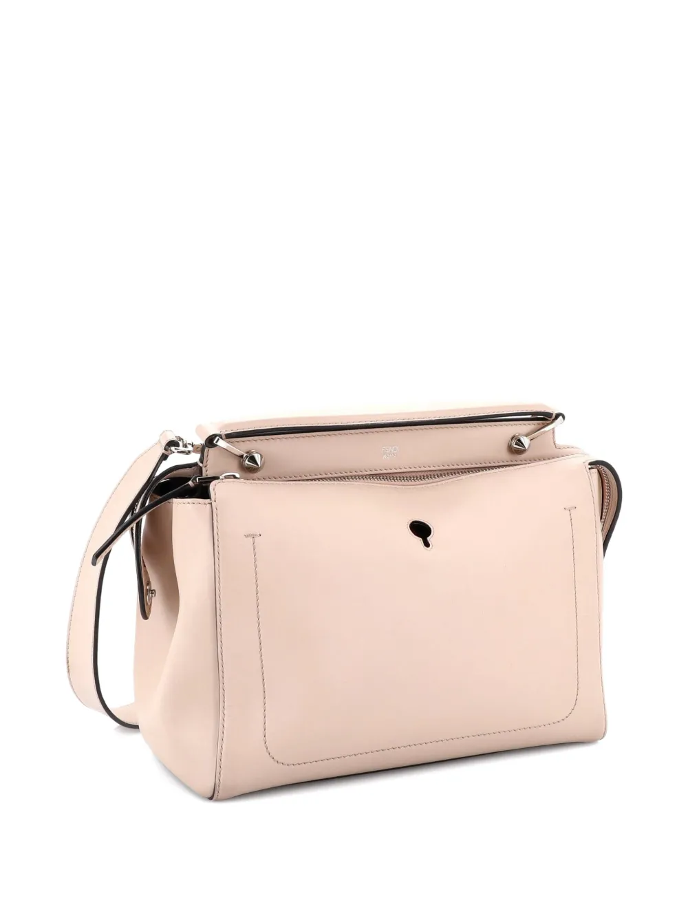 Dotcom Convertible Leather Medium Satchel