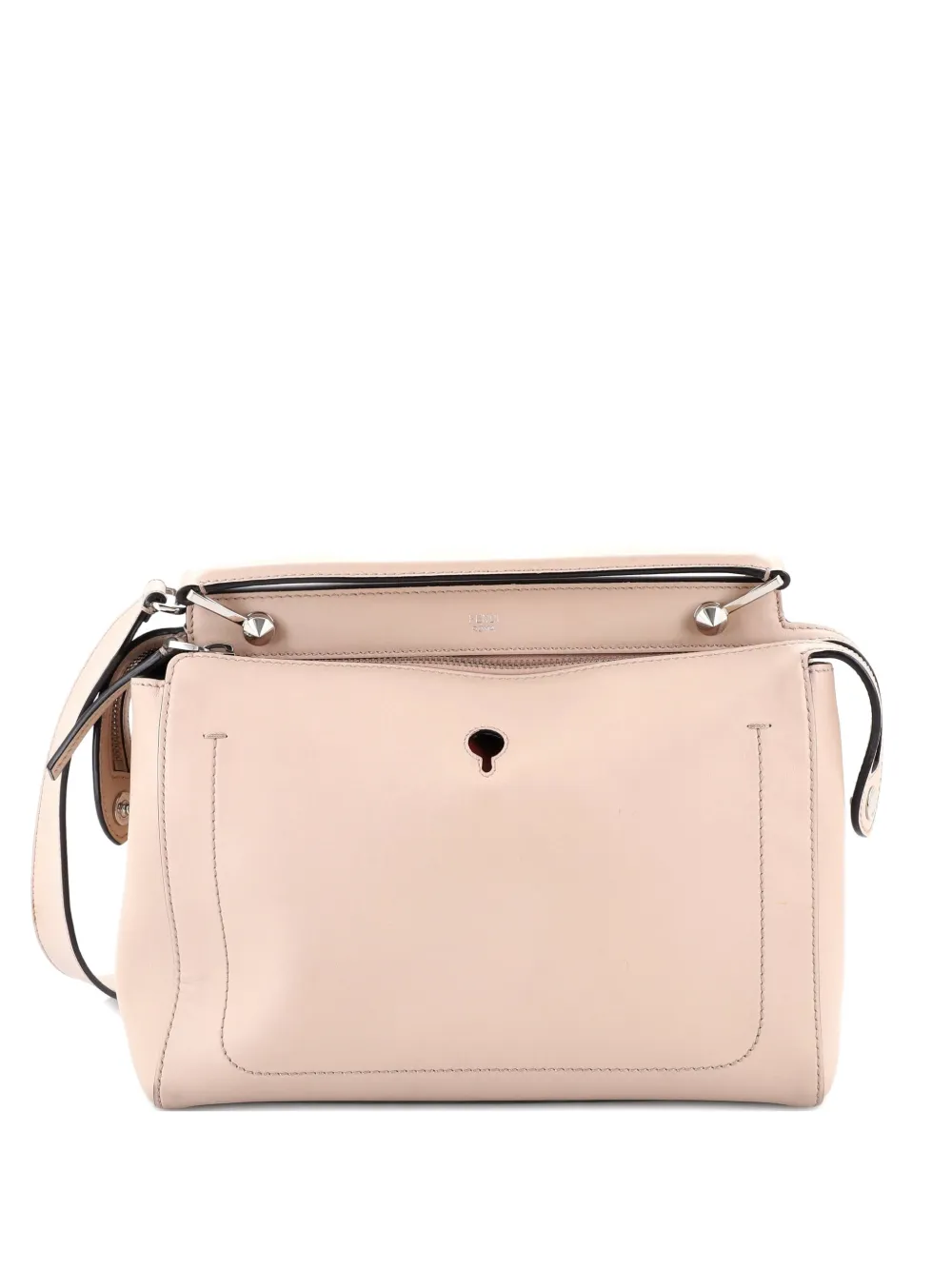 Fendi Pre-Owned DotCom Convertible Leather Medium satchel | Pink | Image 1